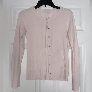 New York & Company - light pink cardigan sweater